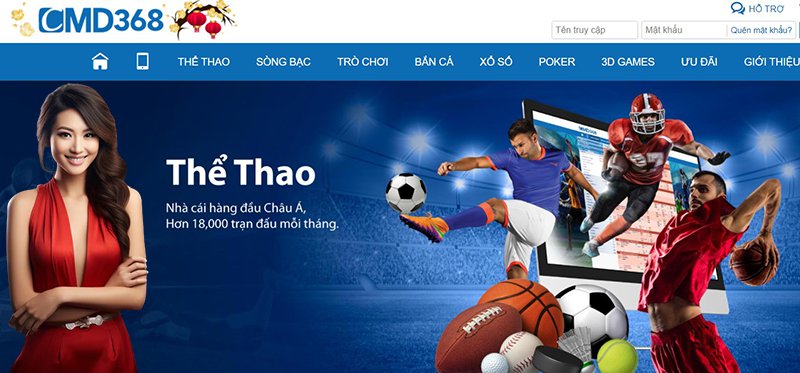 CMD368 cá cược thể thao